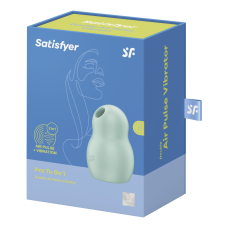 Вакуумний стимулятор з вібрацією – Satisfyer Pro To Go 1 Mint – 12 режимів вібрації + 11 вакуумної стимуляції