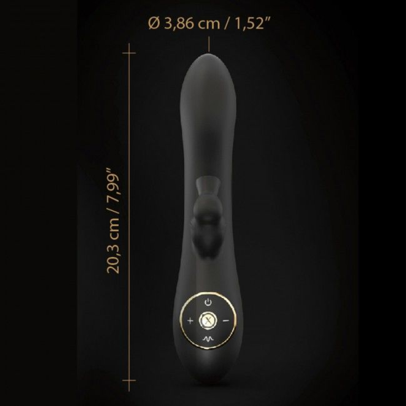 Вакуумний вібратор-кролик з вібрацією – Dorcel DIVINE RABBIT – 10 режимів вібрацій, 3 режими вакууму