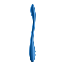 Вібратор для двох – Satisfyer Elastic Game Dark Blue – гнучкий корпус, універсальність користування