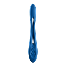 Вібратор для двох – Satisfyer Elastic Game Dark Blue – гнучкий корпус, універсальність користування