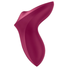 Вібратор для клітора з перлинною стимуляцією – Satisfyer Exciterrr Berry – 10 вібро режимів + 13 рухів перлини