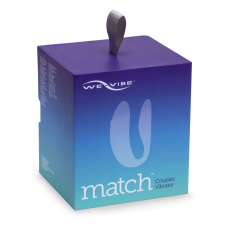 Вибратор для пар с пультом ДК We-Vibe Match и 10 режимами мощной вибрации