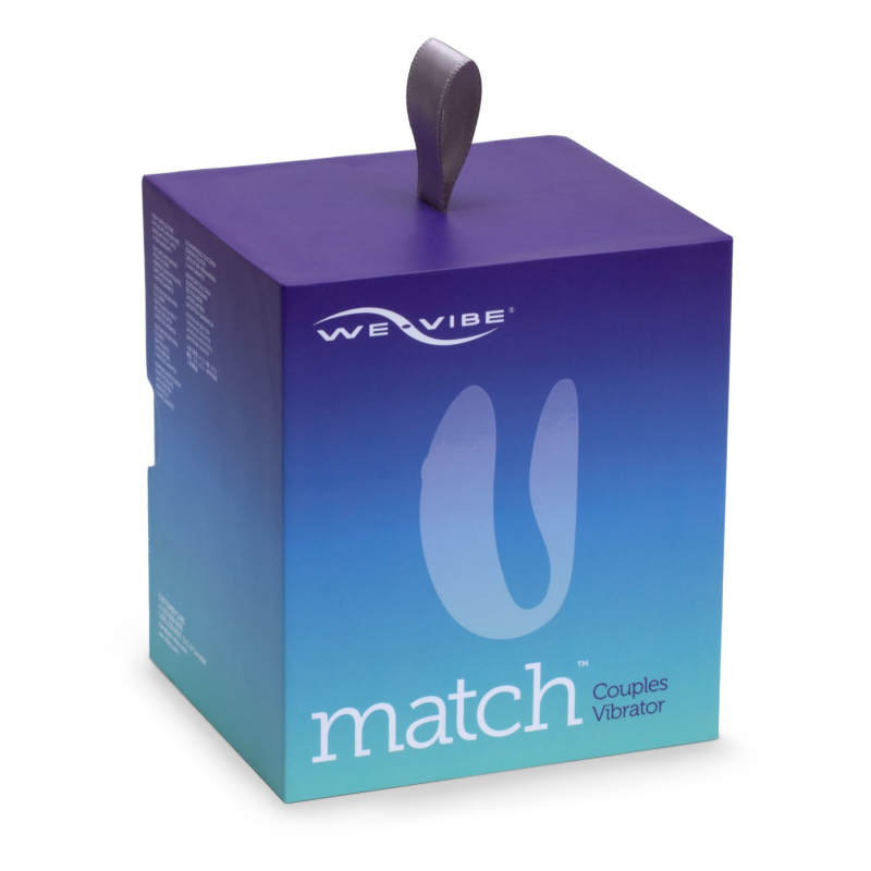 Вибратор для пар с пультом ДК We-Vibe Match и 10 режимами мощной вибрации