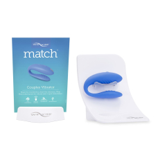 Вибратор для пар с пультом ДК We-Vibe Match и 10 режимами мощной вибрации