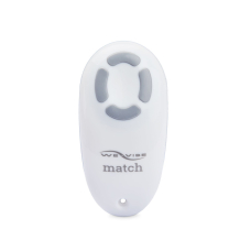Вибратор для пар с пультом ДК We-Vibe Match и 10 режимами мощной вибрации