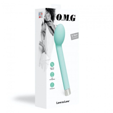 вібратор для точки G – Love To Love O.M.G. Menthe – суперпотужний мотор, 10 режимів роботи, тихий мотор
