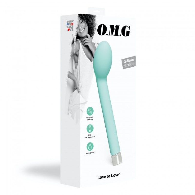 вібратор для точки G – Love To Love O.M.G. Menthe – суперпотужний мотор, 10 режимів роботи, тихий мотор