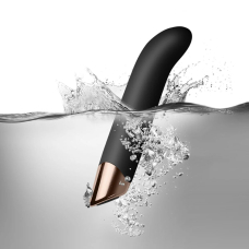 Вібратор для точки G – Rocks Off Chaiamo G Black – 10 режимів, водозахист