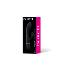 Вібратор-кролик – Dorcel GLAM RABBIT – 2 мотори, 10 режимів, гнучкий стовбур, медичний силікон