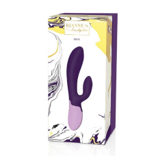 Вібратор-кролик – RIANNE S Xena Purple/Lilac – 10 режимів, 2 мотори, нагрів до 40 °C