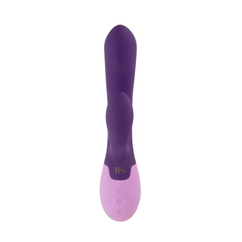 Вібратор-кролик – RIANNE S Xena Purple/Lilac – 10 режимів, 2 мотори, нагрів до 40 °C