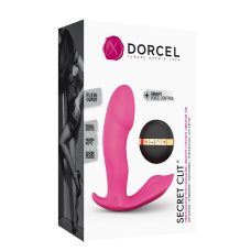 Вібратор з підігрівом до 45°– Dorcel Secret Clit – пульт + голосове керування, можно у трусики 