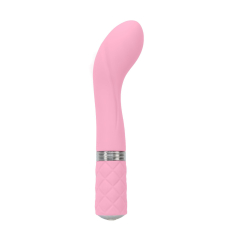 Вибратор с кристаллом Сваровски для точки G – Pillow Talk Sassy Pink – роскошная подарочная упаковка