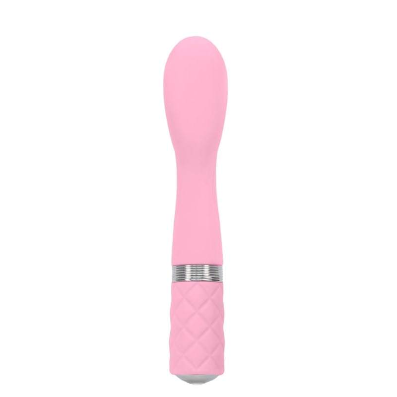 Вібратор з кристалом Сваровські для точки G – Pillow Talk Sassy Pink – розкішна подарункова упаковка