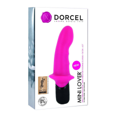 Вібратор з обмежувачем Dorcel Mini Lover Magenta – для стимуляцію точки G у жінок простати у чоловіків