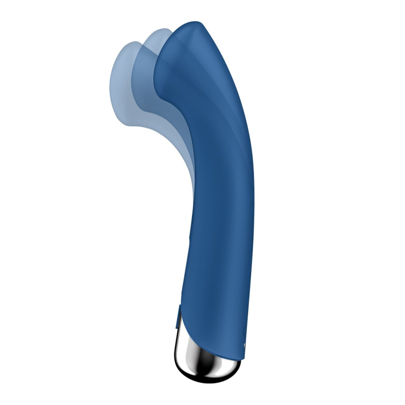 Вібратор з ротацією для точки G – Satisfyer Spinning G-Spot 1 Blue – 12 віброрежимів, 5 налаштувань ротації