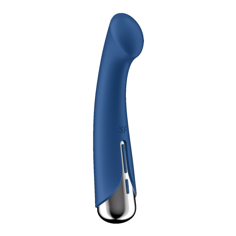 Вібратор з ротацією для точки G – Satisfyer Spinning G-Spot 1 Blue – 12 віброрежимів, 5 налаштувань ротації