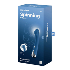 Вібратор з ротацією для точки G – Satisfyer Spinning G-Spot 1 Blue – 12 віброрежимів, 5 налаштувань ротації