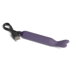 Вібратор з вушками Je Joue Rabbit Bullet Vibrator Purple – 5 швидкостей, 7 режимів вібрації, 1 потужний моторчик