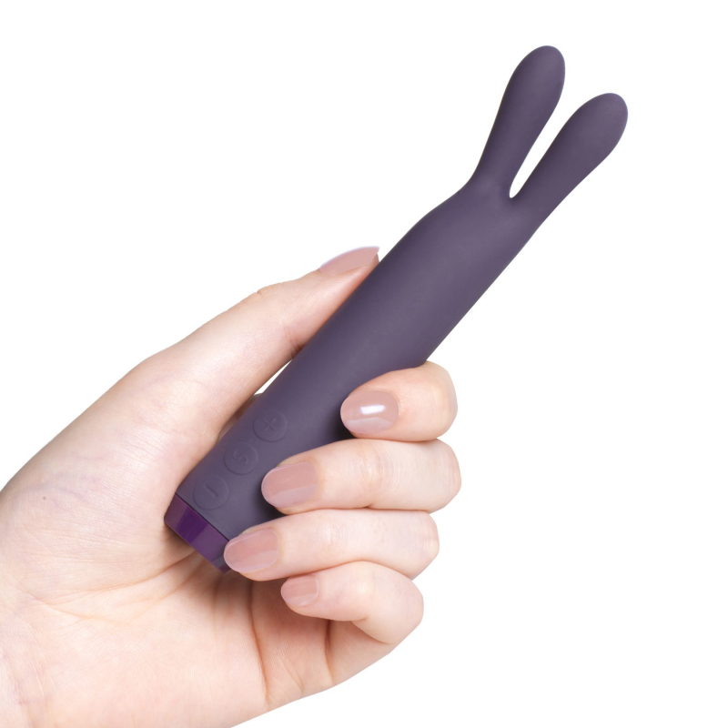Вибратор с ушками Je Joue Rabbit Bullet Vibrator Purple – 5 скоростей, 7 режимов вибрации, 1 мощный моторчик