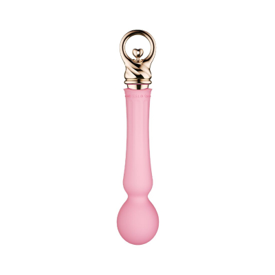Вібромасажер для точки G з підігрівом до 42° – Zalo Sweet Magic Confidence Wand Fairy Pink – 8 вібро-режимів