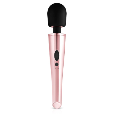 Вибромассажер микрофон Rosy Gold Nouveau Wand – 10 режимов вибрации для массажа и стимуляции различных участков тела
