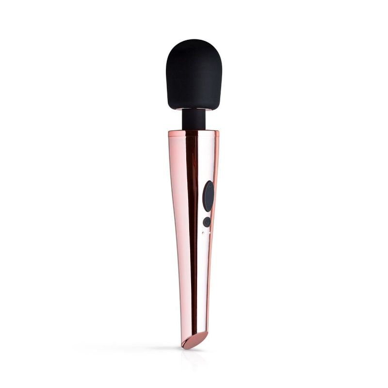 Вибромассажер микрофон Rosy Gold Nouveau Wand – 10 режимов вибрации для массажа и стимуляции различных участков тела