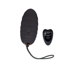 Віброяйце з пультом – Adrien Lastic Ocean Breeze 2.0 Black – потужний мотор, 10 вібро-режимів