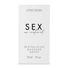 Відновлювальні краплі для масажу Bijoux Indiscrets Sex au Naturel – Revitalizing Massage Drops