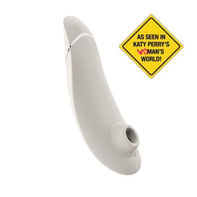 Womanizer Premium 2 Grey – Вакуумний кліторальний стимулятор з функціями Autopilot, Smart Silence