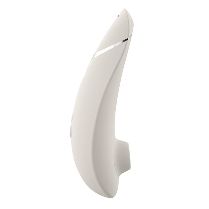 Womanizer Premium 2 Grey – Вакуумний кліторальний стимулятор з функціями Autopilot, Smart Silence