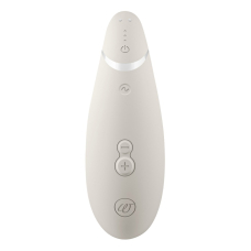 Womanizer Premium 2 Grey – Вакуумний кліторальний стимулятор з функціями Autopilot, Smart Silence