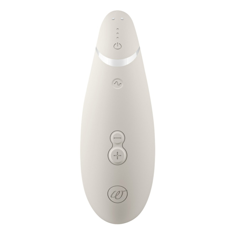 Womanizer Premium 2 Grey – Вакуумний кліторальний стимулятор з функціями Autopilot, Smart Silence