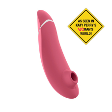 Womanizer Premium 2 Raspberry – Вакуумний кліторальний стимулятор з функціями Autopilot, Smart Silence