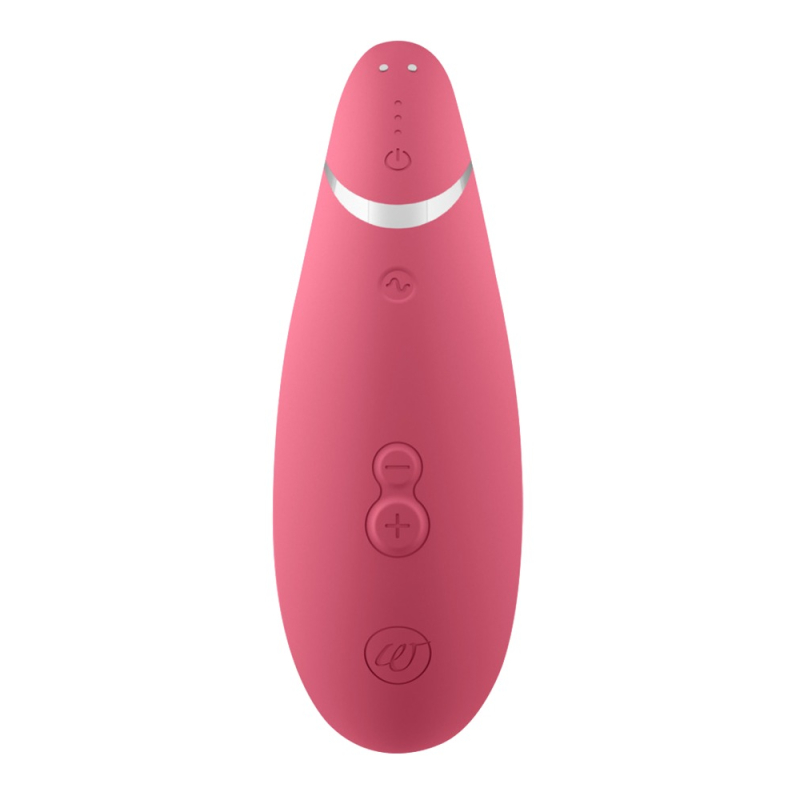 Womanizer Premium 2 Raspberry – Вакуумный клиторальный стимулятор с функциями Autopilot, Smart Silence