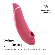 Womanizer Premium 2 Raspberry – Вакуумний кліторальний стимулятор з функціями Autopilot, Smart Silence
