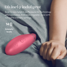 Womanizer Premium 2 Raspberry – Вакуумний кліторальний стимулятор з функціями Autopilot, Smart Silence