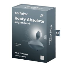 Анальная вибропробка Satisfyer Booty Absolute Beginners 4, для начинающих, вводная часть 3 см