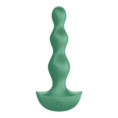 Анальный вибростимулятор-бусы Satisfyer Lolli-Plug 2 Green с двумя моторами
