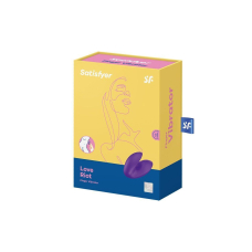 Багатофункціональний пальчиковий вібратор – Satisfyer Love Riot Purple – 12 вібро-режимів