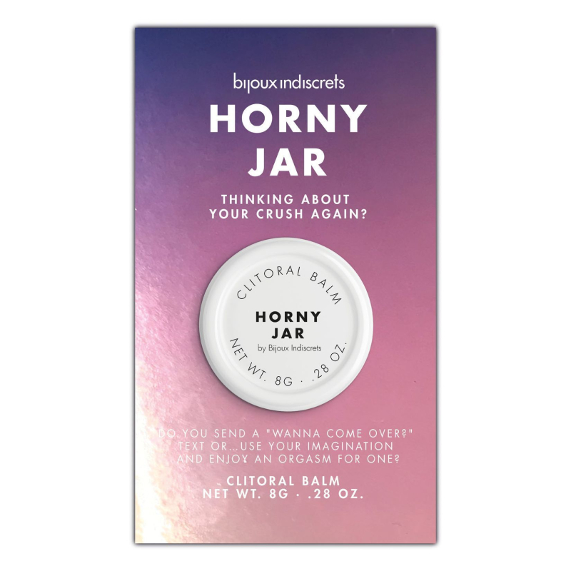 Бальзам для клитора Bijoux Indiscrets Horny Jar (Трепещи от удовольствия), разогревающий
