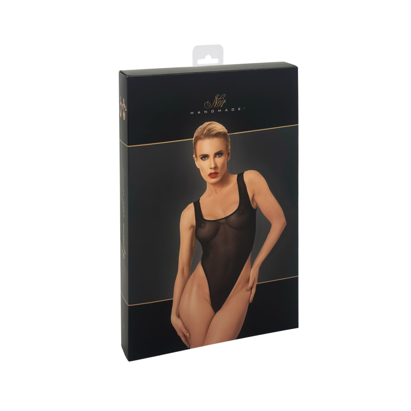 Боди Noir Handmade F322 Paparazzi эластичное сетчатое – S