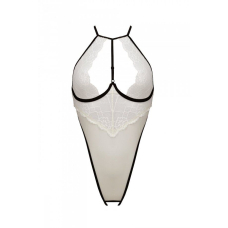 Боді з доступом Passion CHIKA BODY L/XL, кремовий