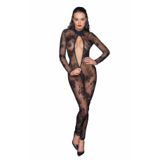 Бодістокінг Noir Handmade F237 Long tulle overall – 3XL