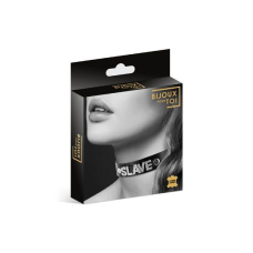 Чокер зі стразами Bijoux Pour Toi – SLAVE, натуральна шкіра