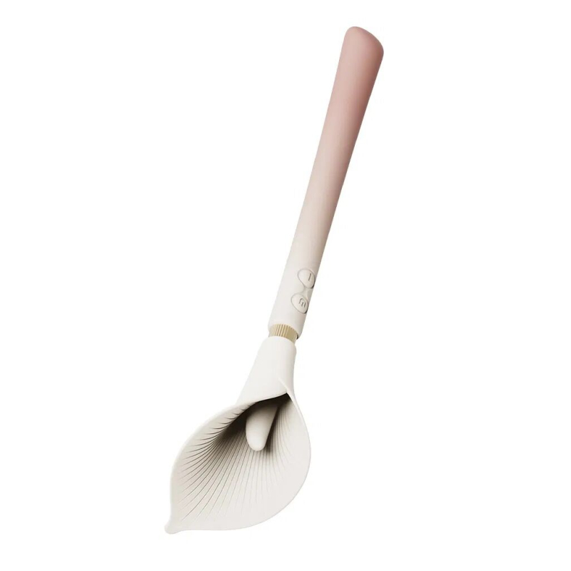 Двусторонний вибромассажер – Zalo Calla Blossom Pink, 2 мотора