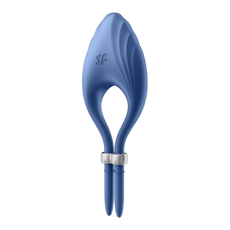Эрекционное виброкольцо-ласо Satisfyer Duelist Blue, 10 режимов, мощный мотор