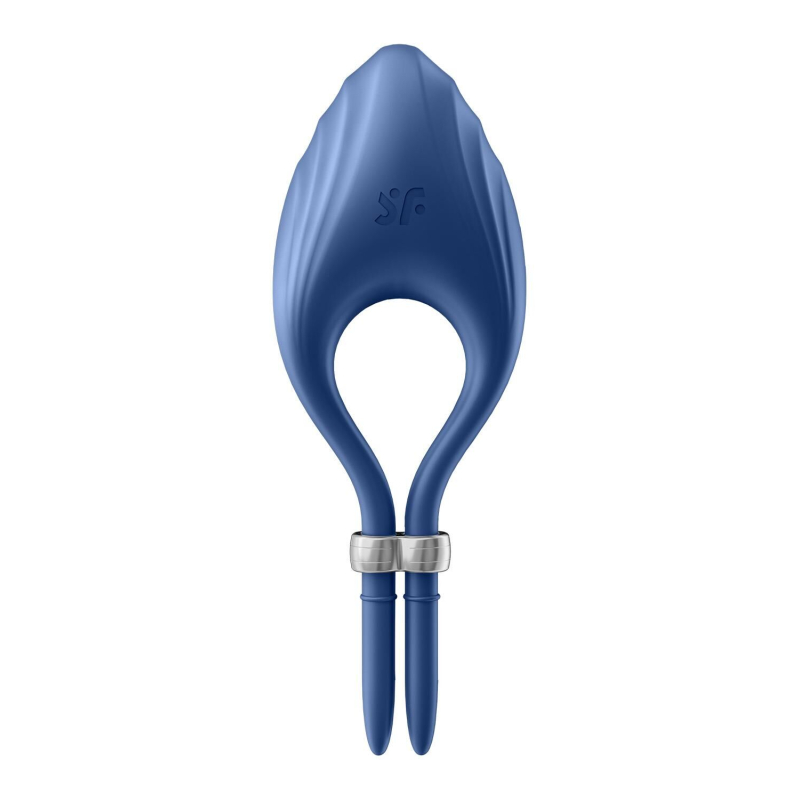 Эрекционное виброкольцо-ласо Satisfyer Duelist Blue, 10 режимов, мощный мотор