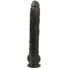 Фалоімітатор Doc Johnson Dick Rambone Cock Black, ПВХ, довжина 42 см, діам. 6 см