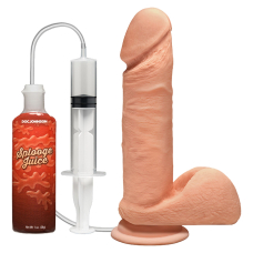 Фалоімітатор з еякуляцією Hismith The D ULTRASKYN Perfect D Squirting – довжина 17.8 см, діам. 4.3 см
